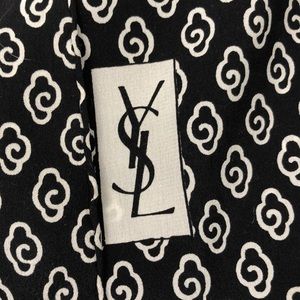 Men’s Yves Saint Laurent vintage silk scarf